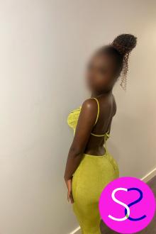 Sexy peitie British ebony escort Jewel, based in Salford is available now